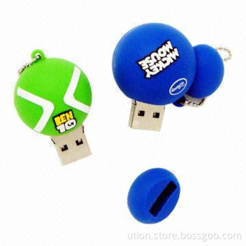 2014 Classic Cartoon Character USB Flash Drive with 1 to 32GB Memory Capacity and Free Sample